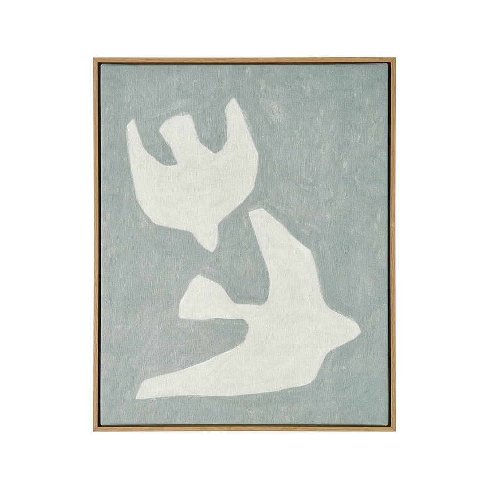 Decora la casa con tus imágenes preferidas. Este motivo está impreso en un lienzo de alta calidad y cuenta con un marco de efecto roble.