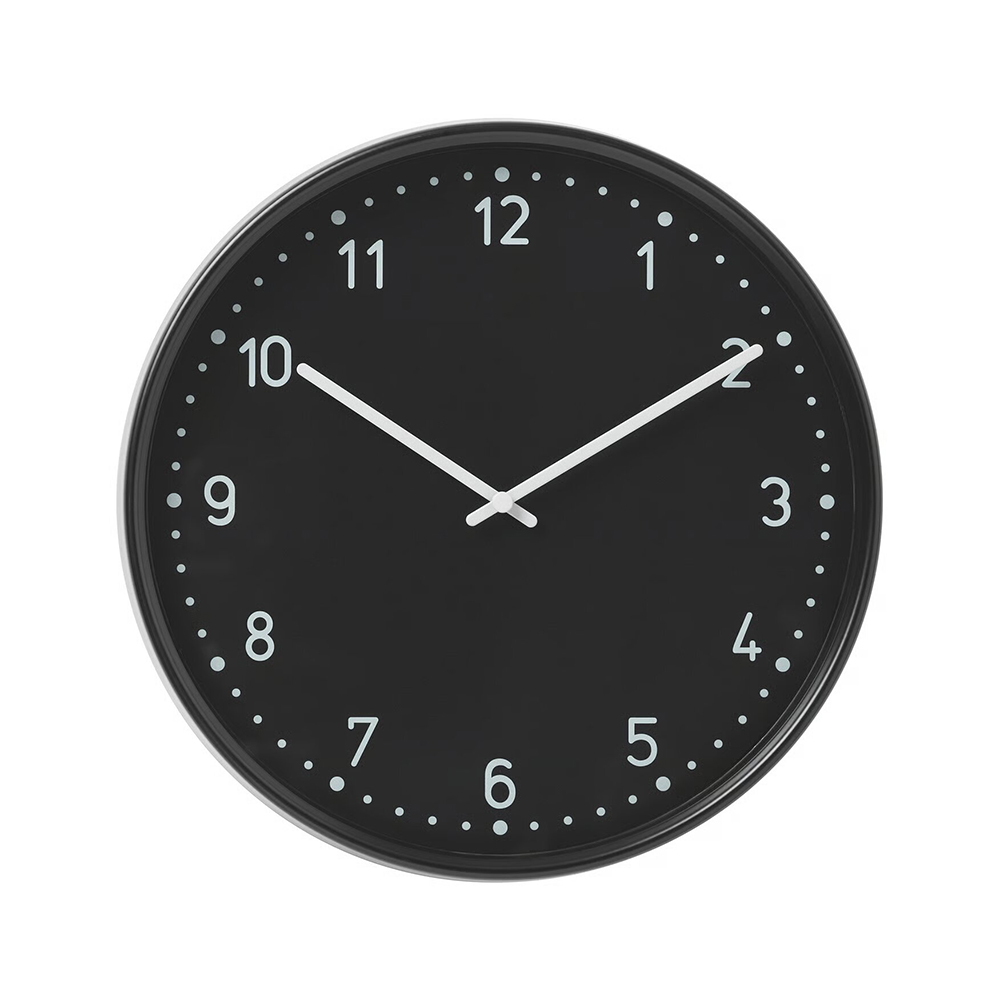 Un reloj sin tic-tac. Su mecanismo con movimiento silencioso te ayuda a relajarte y dormir sin que te moleste el ruido.